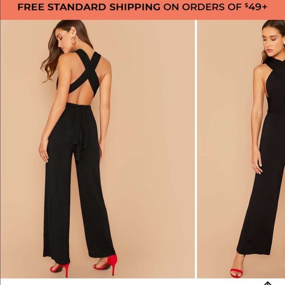 *BRAND NEW* black jumpsuit - Picture 2 of 4